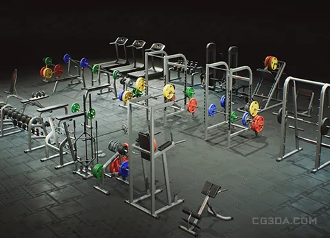 健身器材道具包-Gym Props PACK