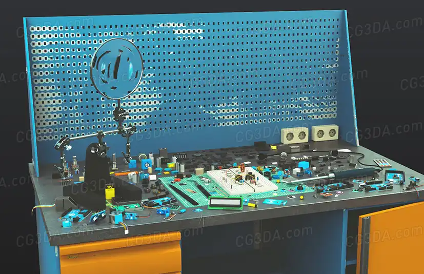 电子设备工作台 - Electrocomponents kitbash