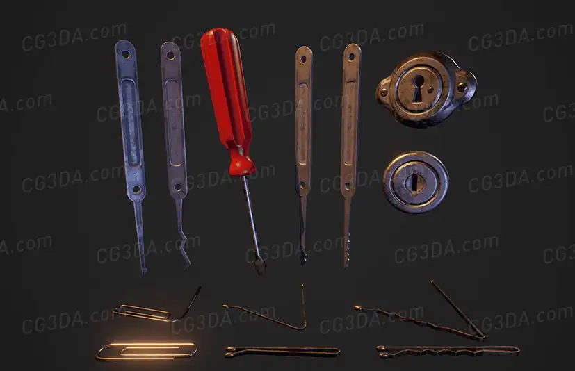 开锁撬锁工具-Lockpick Mini Pack