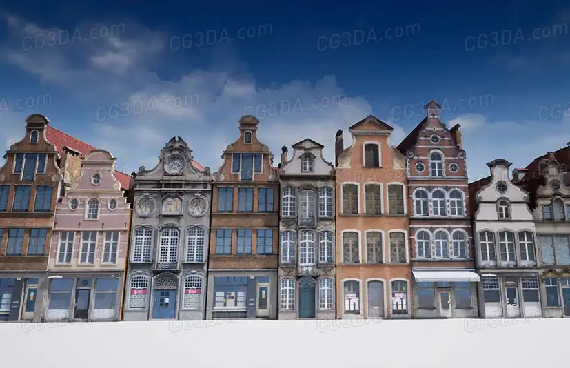 18世纪欧式建筑-18th Century Buildings