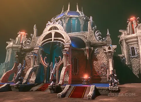 沙漠寺庙奇幻建筑-Desert temple constructor