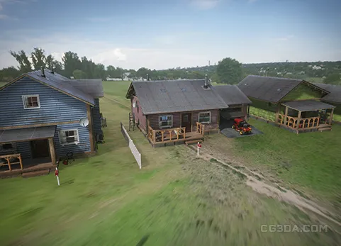 美国风格的室内别墅-USA style Houses with Interior