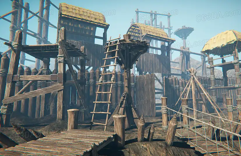 木制建筑-Wooden Constructor