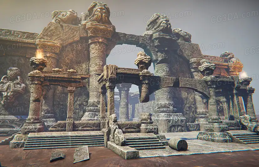古代遗迹废墟-Ruins constructor