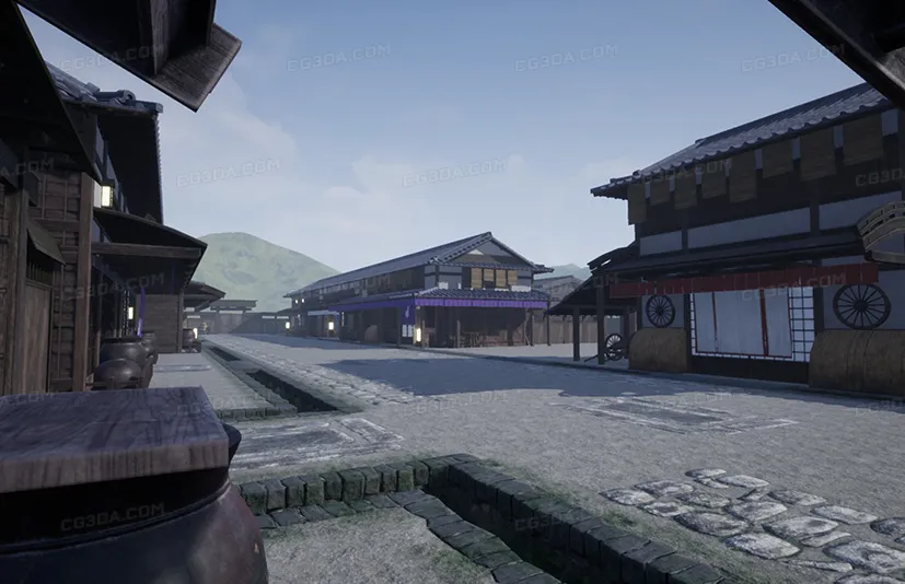 日本村落建筑包 - Japanese Village Kit