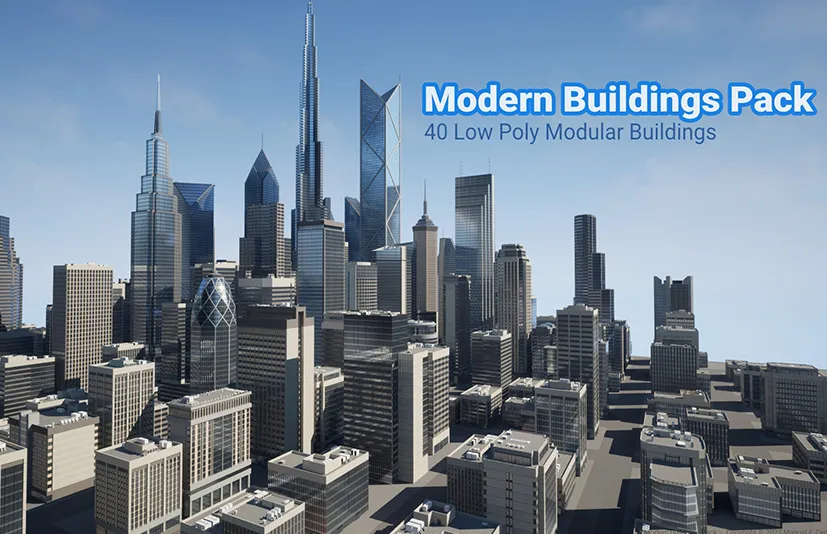 现代建筑包 - Modern Buildings Pack