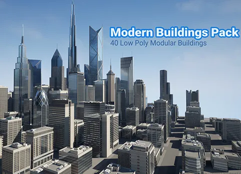 现代建筑包 - Modern Buildings Pack