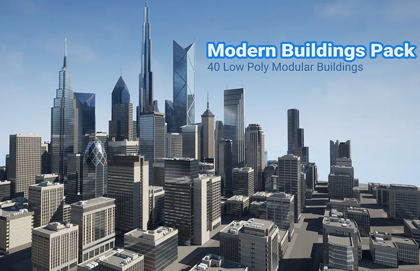 现代建筑包 - Modern Buildings Pack