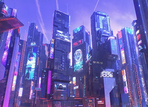 科幻赛博朋克未来派建筑 - Scifi Cyberpunk Futuristic building Bundle