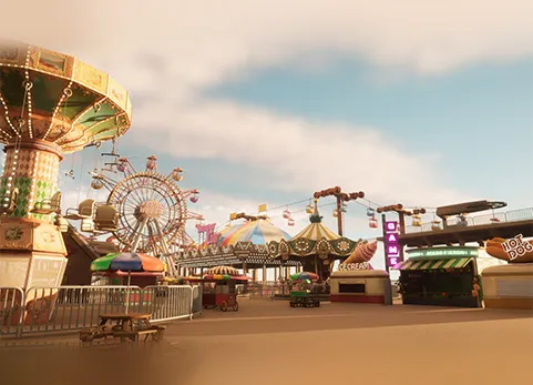 游乐设施、主题公园游乐设施和道具 - amusement, Theme park rides and props