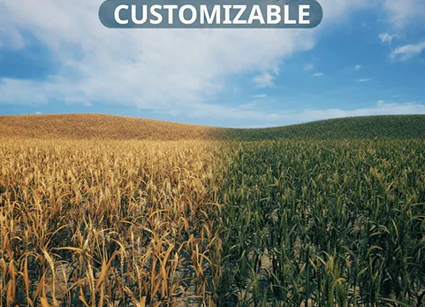 麦田 - Nanite Foliage - Wheat Field