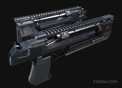 现代化军火武器枪械-Animated FPS Firearms Starter Kit #2