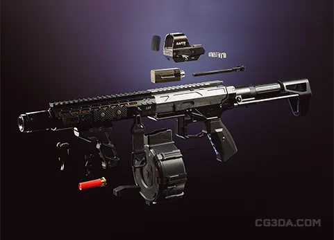 现代化军火武器霰弹枪-(5) FPS 4K Custom Modern Shotguns - VOL.1