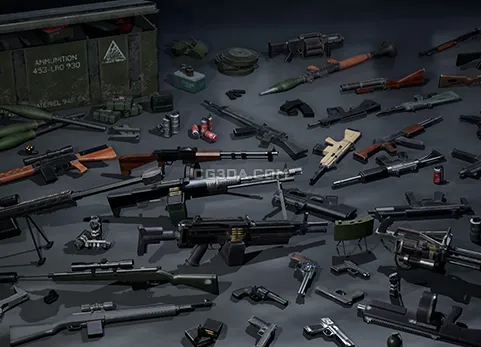 现代武器枪械-Modern Weapons