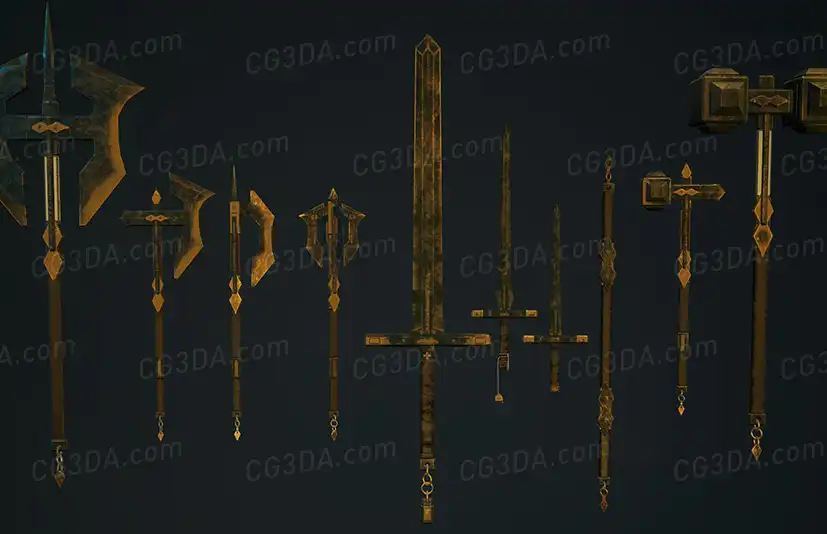 中世纪魔法武器-Medieval Weapons - Magic