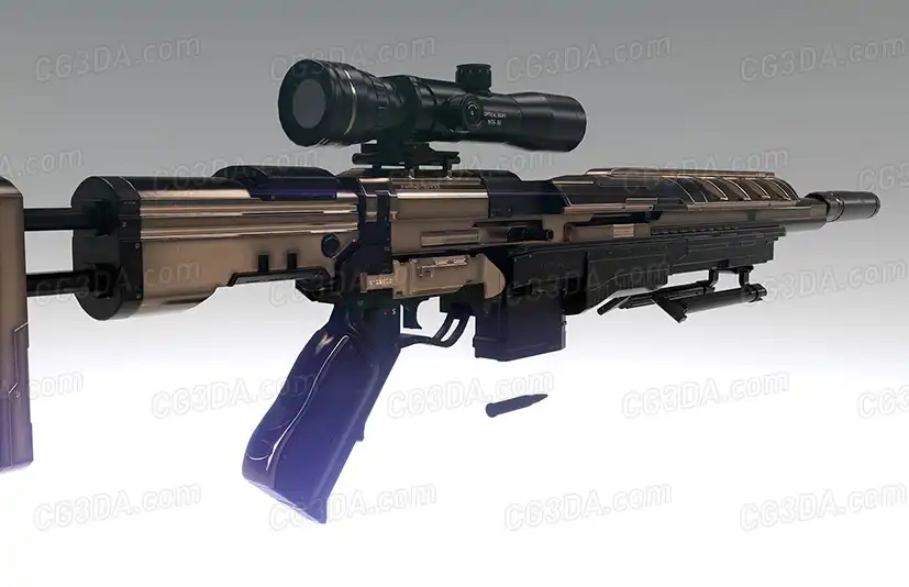 狙击步枪“响尾蛇”-Sniper Rifle 'Rattlesnake'