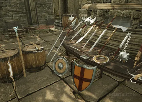 中世纪武器收藏品 - Medieval Weapons Collection