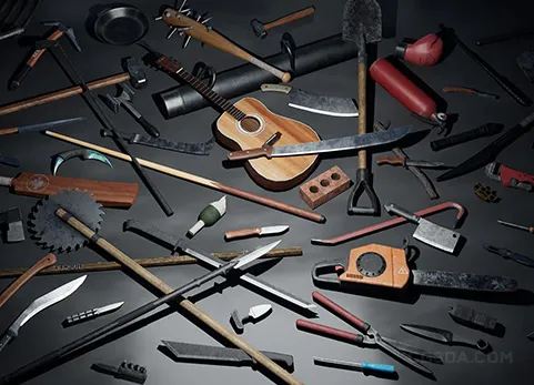 现代近战武器 - Melee Weapons