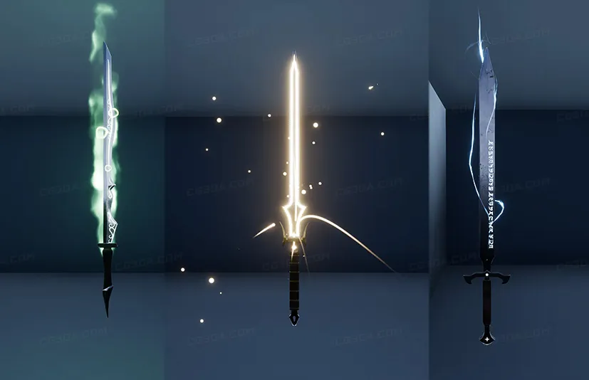 剑与粒子特效 - Swords And Effects