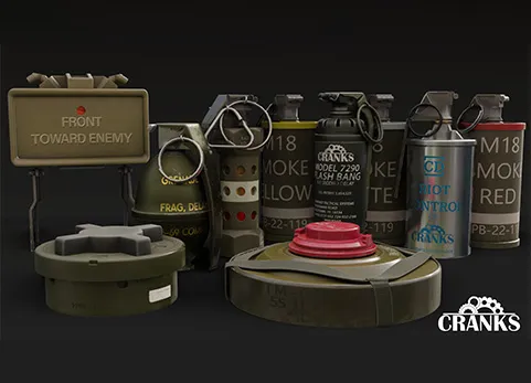 战术爆炸包 - Grenades