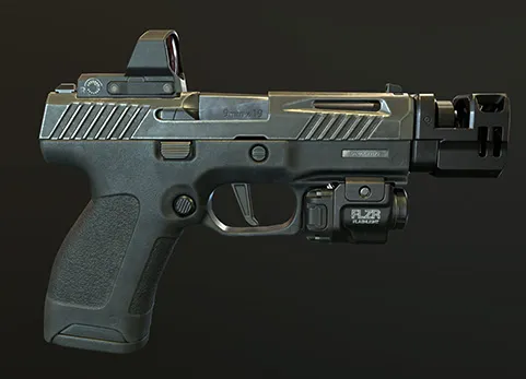 可定制手枪 - CGr Handgun r23