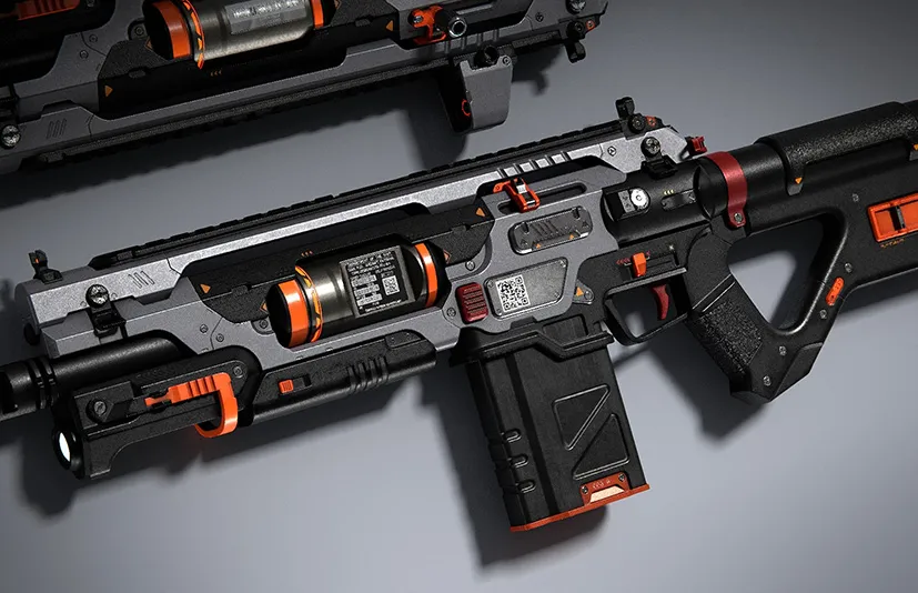 科幻突击步枪 - Sci-Fi Assault Rifle