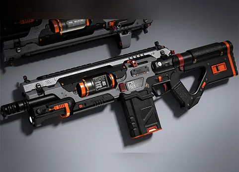 科幻突击步枪 - Sci-Fi Assault Rifle