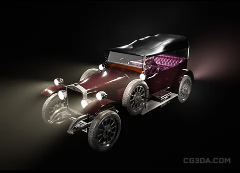 老爷车-Driveable Classic Car / Vehicle ( Rigged , Customizable )