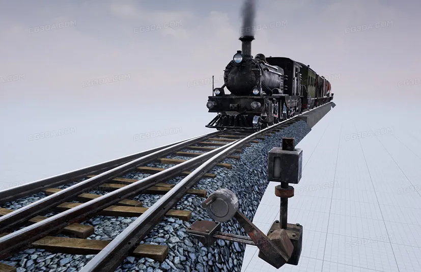 旧式火车套装 - Old Train Set