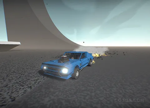 汽车物理设置资产 - PolyCar - Car physics assets