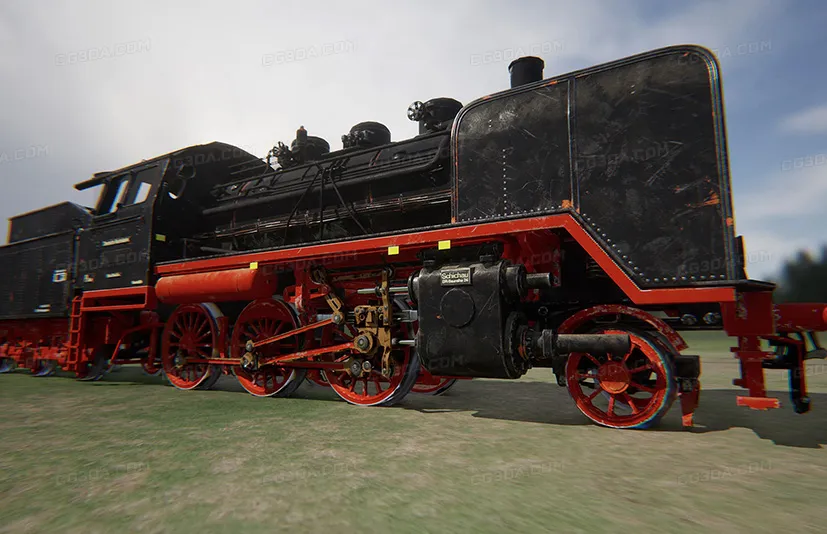 德国老式蒸汽机车 Steam Locomotive