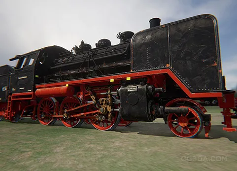德国老式蒸汽机车 Steam Locomotive