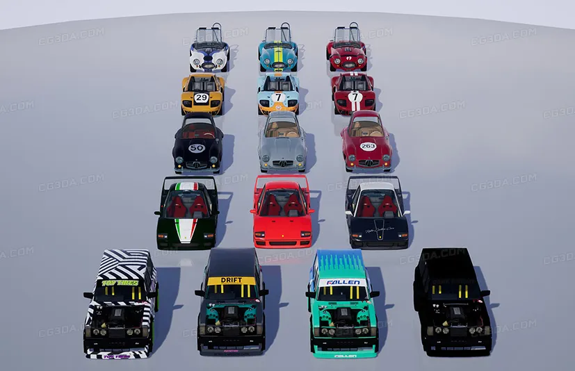 卡通汽车 2019 - Cartoon Cars 2019