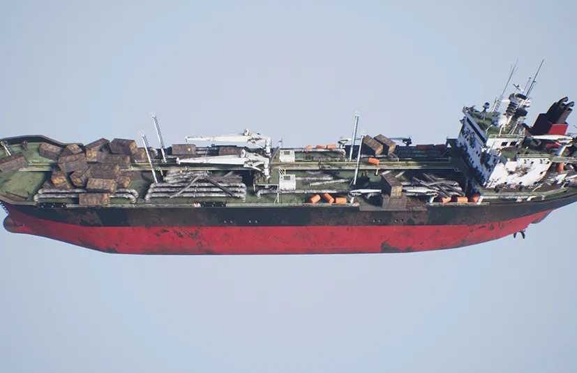 后世界末日的油轮 - Post-Apocalyptic Oil Tanker
