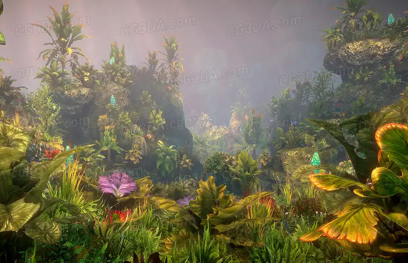 魔幻植物丛林-Fantasy plants 4