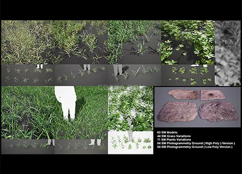 草丛-Realistic Grass Pack 02