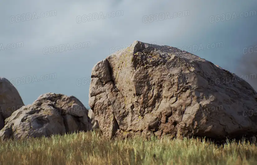 岩石巨石-RealiScan Photogrammetry Boulders