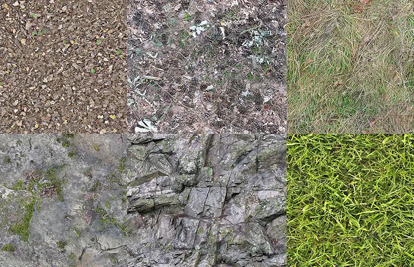 奇幻草地树叶包-Fantasy Meadow Foliage Pack