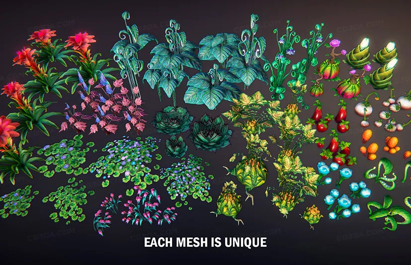 奇幻植物-Fantasy plants