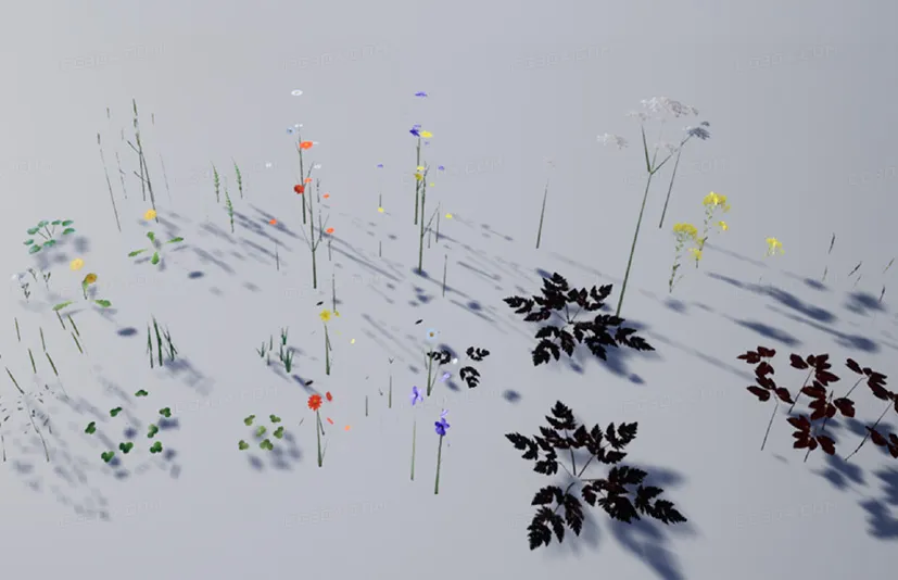 带有简单交互的草地-Grass with simple interaction