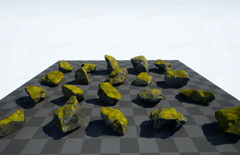 专业石头包(雪和苔藓选项）- Rock Pack Pro (Snow And Moss Options available now)