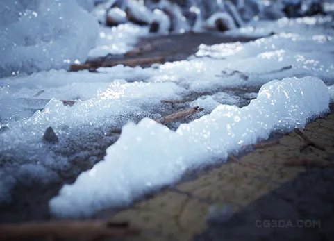 雪材质与模型道具-Snow Material & Props / 80+ Assets
