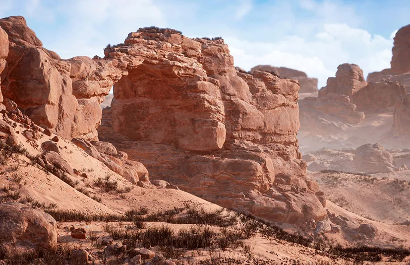 沙漠悬崖和岩石 - Desert Cliff and Rock Collection