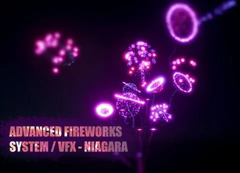 高级烟花特效 - Advanced Fireworks System VFX