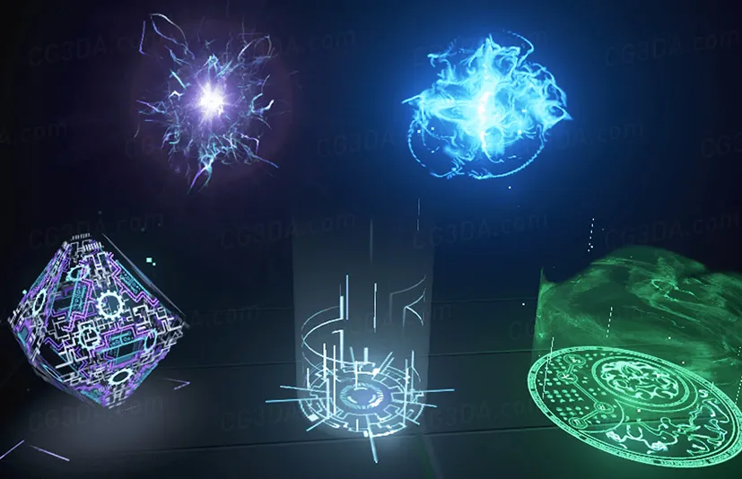 魔法效果特效08-Advanced Magic FX 08