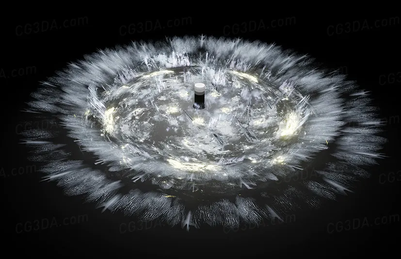 魔法技能效果特效-AoE Shock Wave Visual Effects Pack
