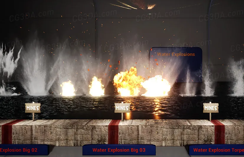 爆炸撞击声效-Art of Explosions with Sounds