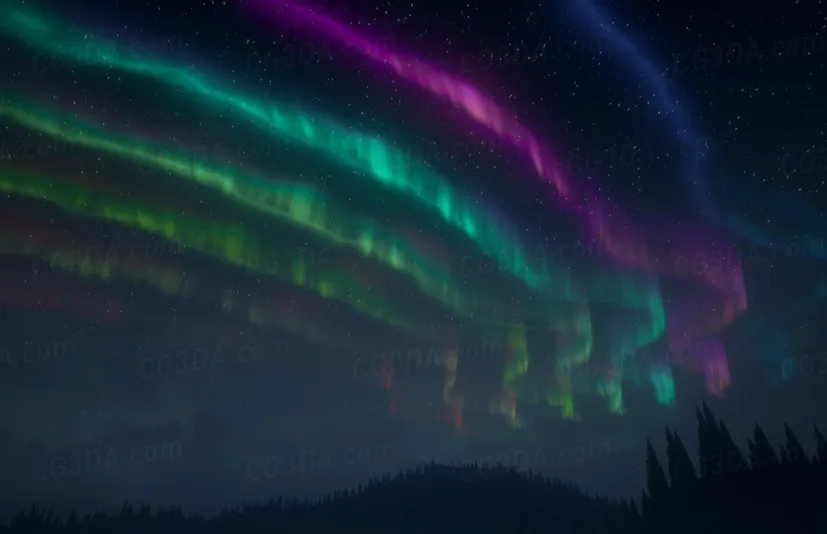 北极光-Aurora Borealis