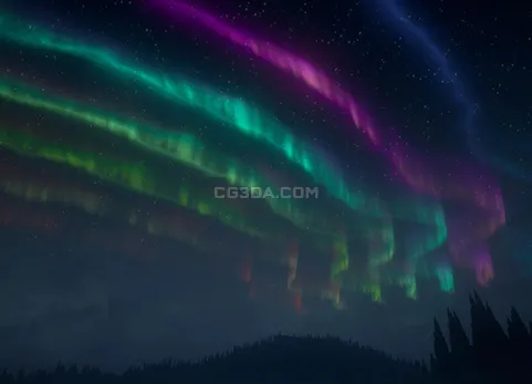 北极光-Aurora Borealis