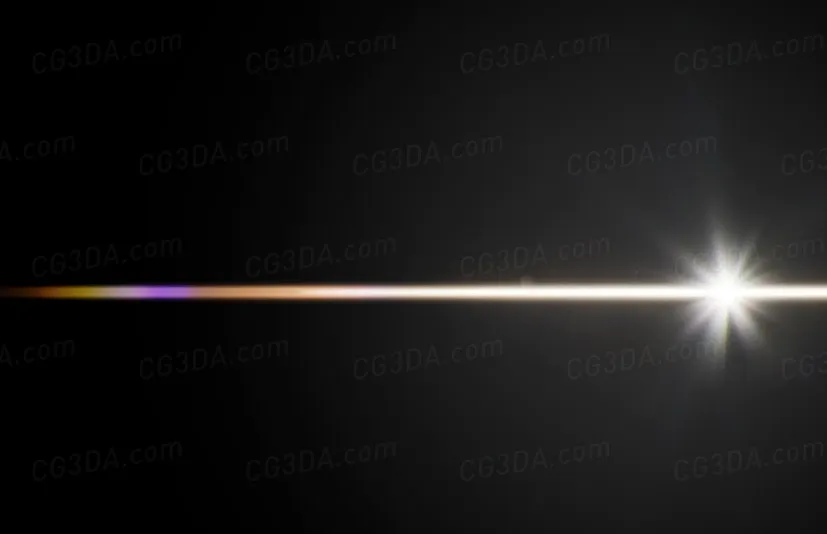 镜头眩光视觉特效-Custom Lens Flare VFX